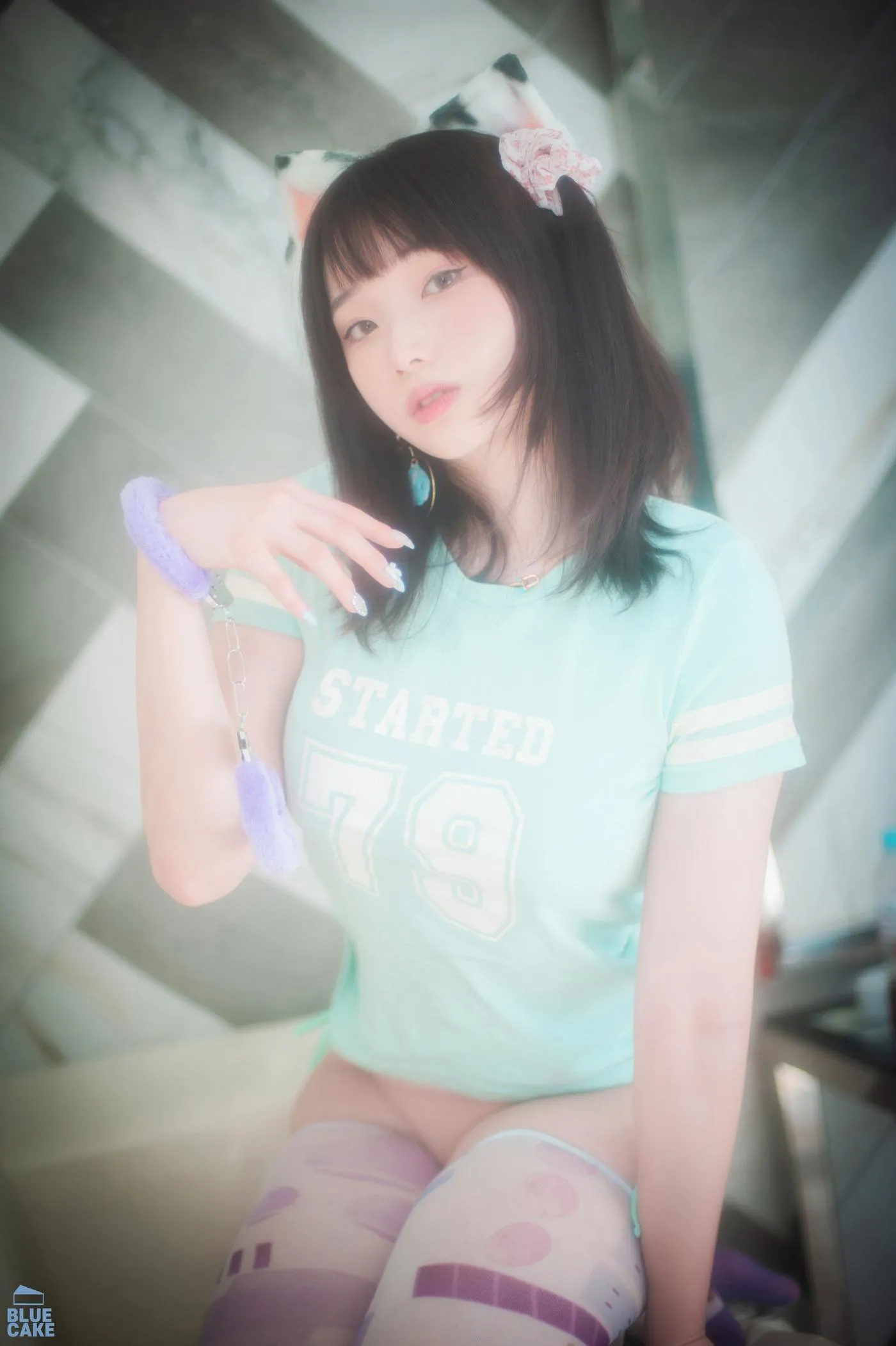 Bambi밤비 – NO.91 [BLUECAKE] Naughty Cats Pink  Mint RED[23] [55P]插图